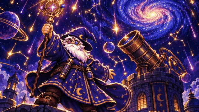 Professor Quill, the Star-Reader